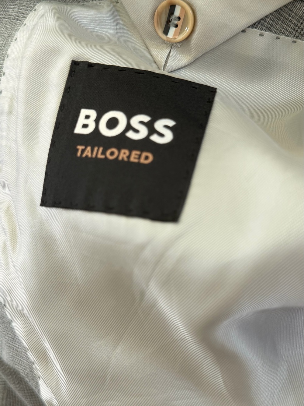 Suit Hugo Boss Gray Slim Men - Picture 6 of 7